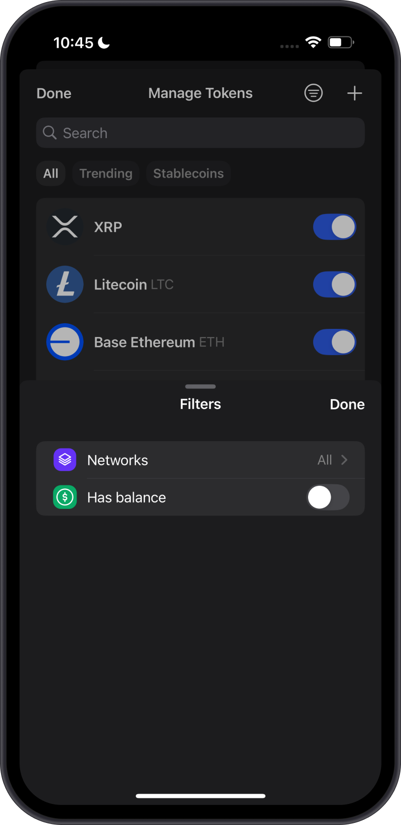 Tap on Token Filter
