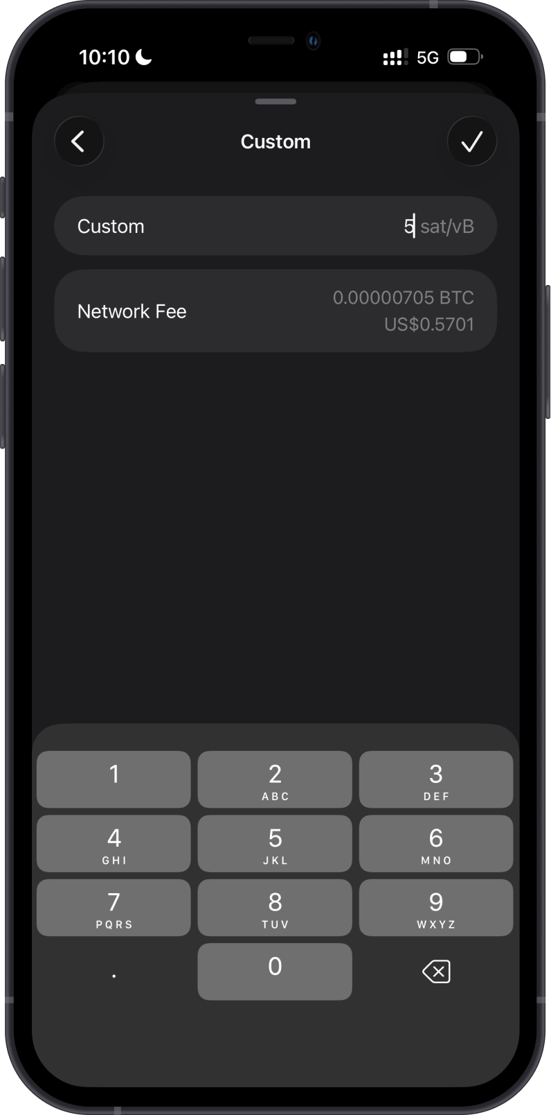 Review the Updated Custom Fee