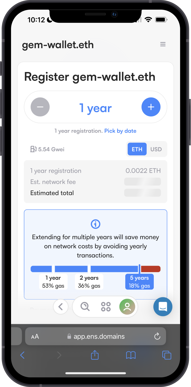 Registration Details