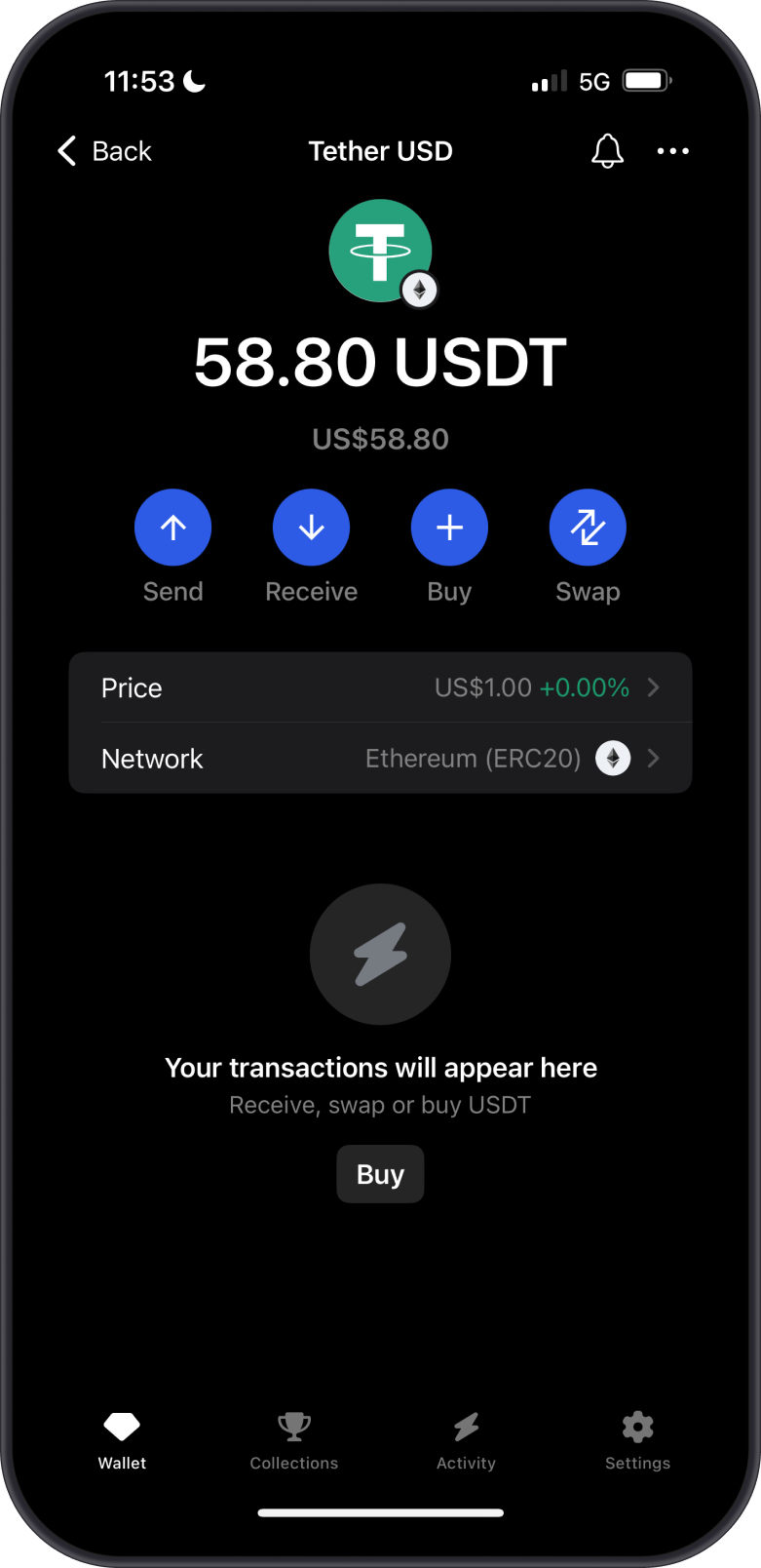 Input Ethereum Address
