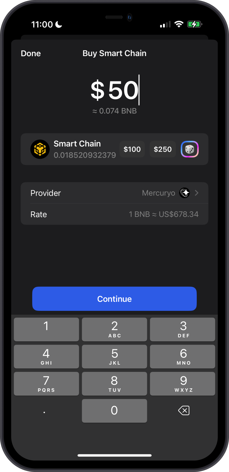 Buy Smart Chain on Gem Wallet