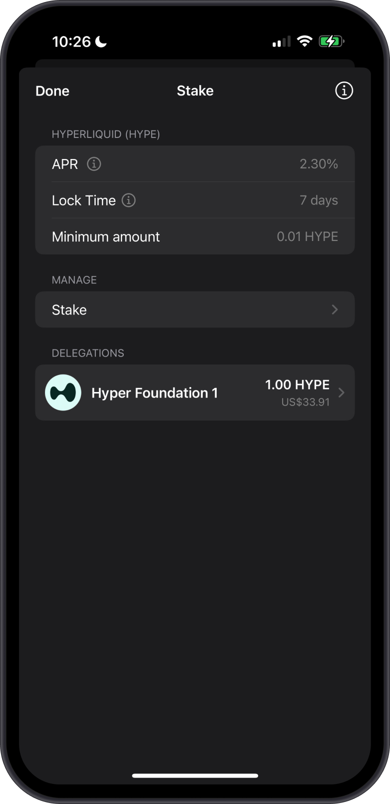 HYPE Staking Dashboard