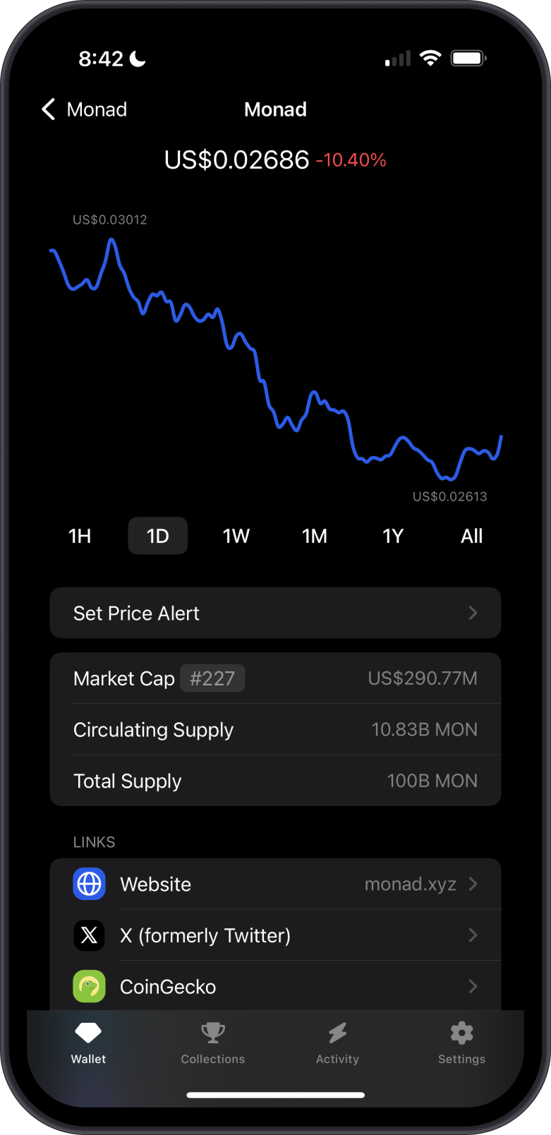 Monad on GemWallet 2