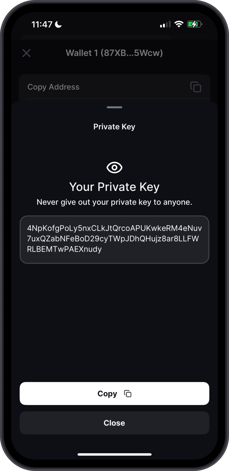 Solana Private Key