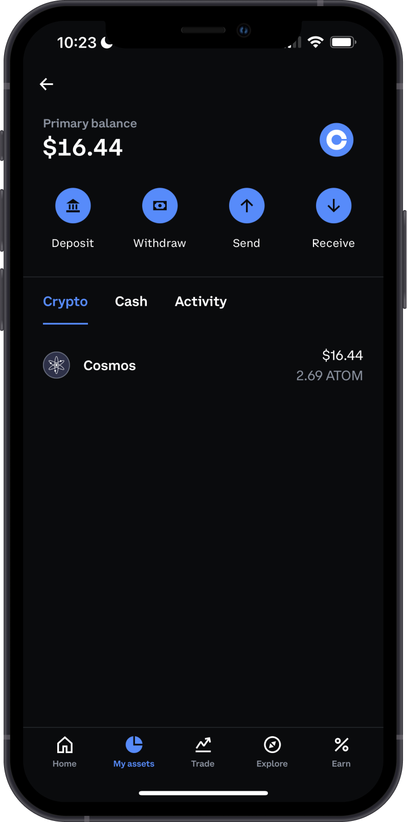 Check Coinbase Wallet