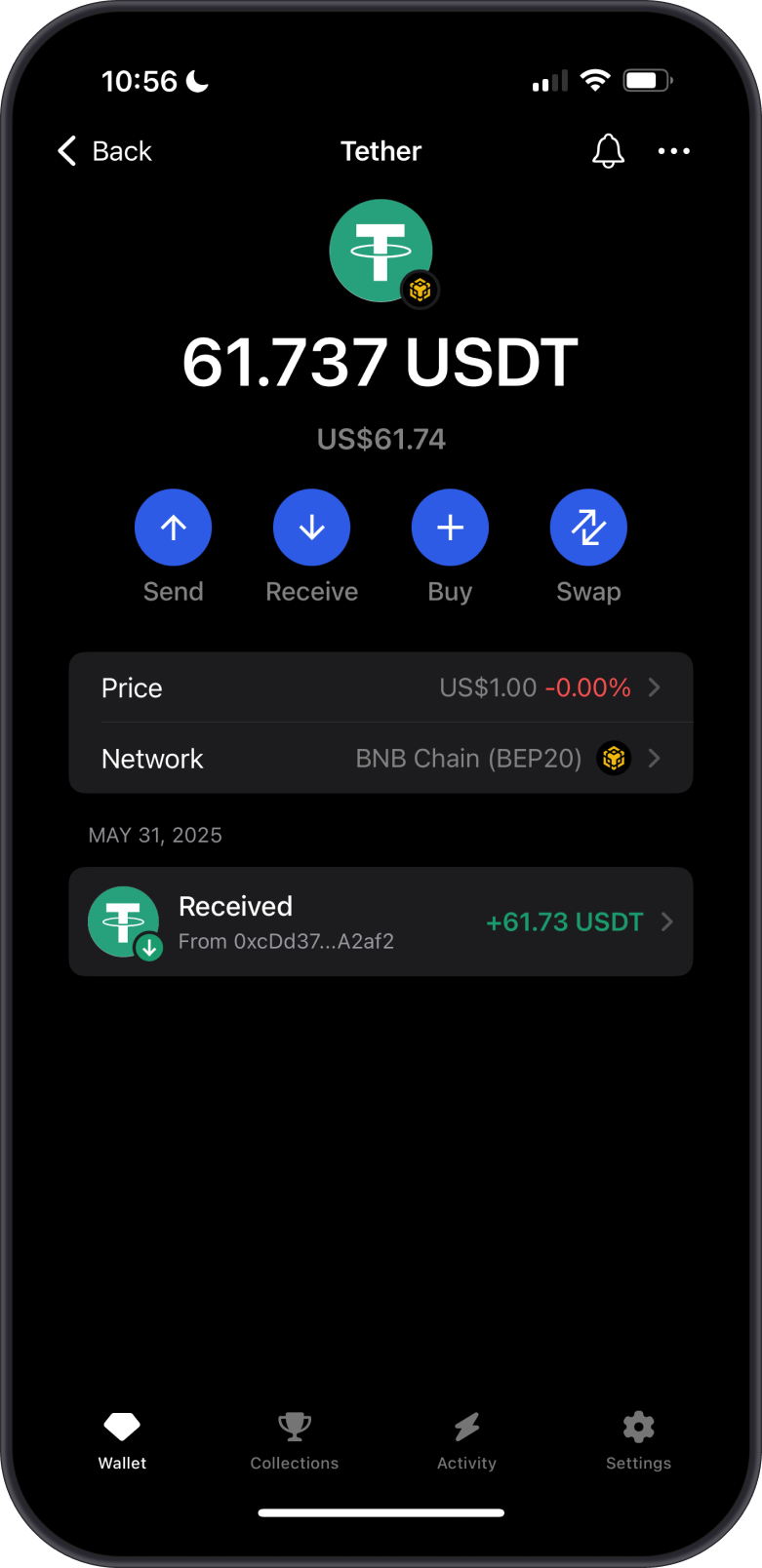 Open USDT Wallet