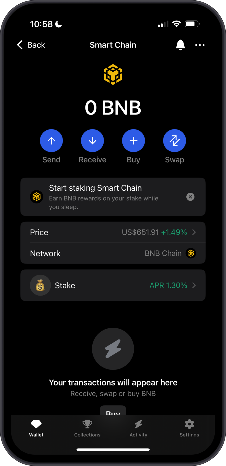 Insufficient TRX Error