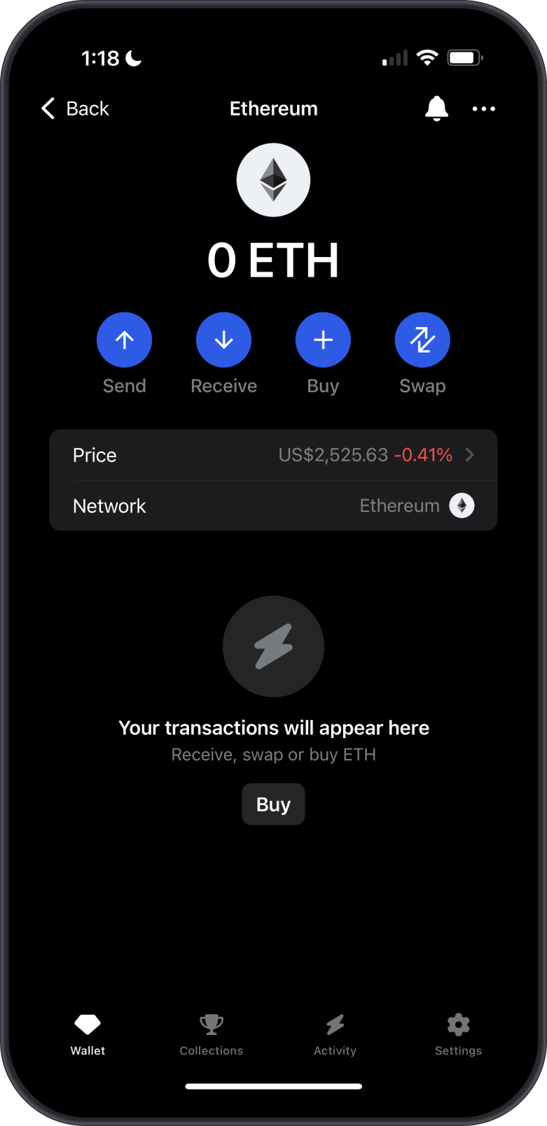 Insufficient ETH Error