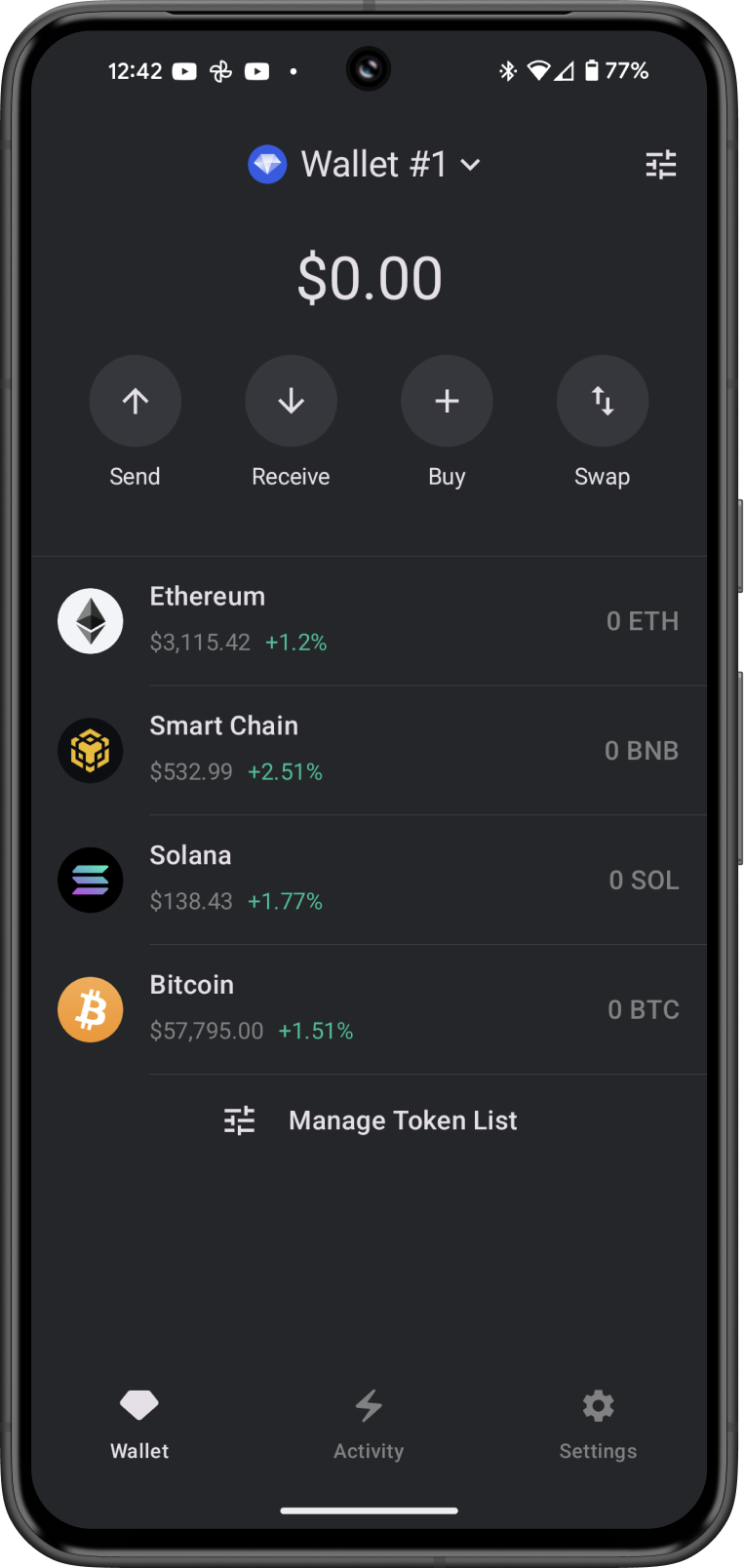 Start Using Gem Wallet on Android