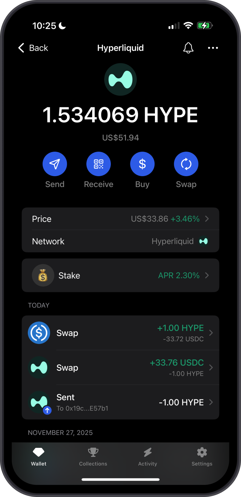 Open Hyperliquid Wallet