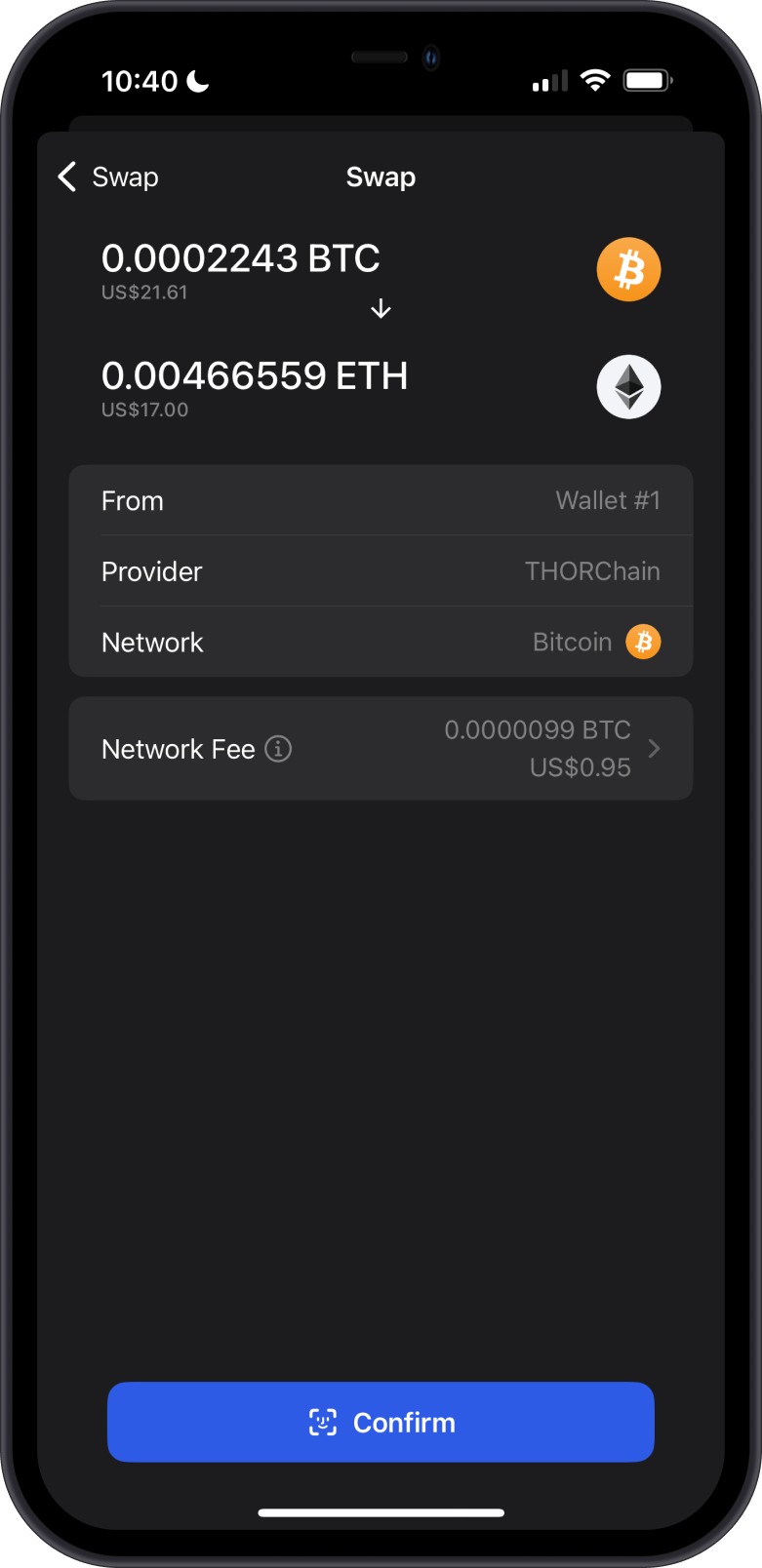 Thorchain Sample