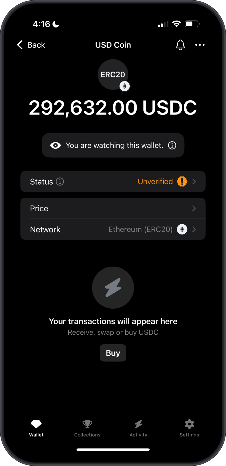 Unverified USDC Token