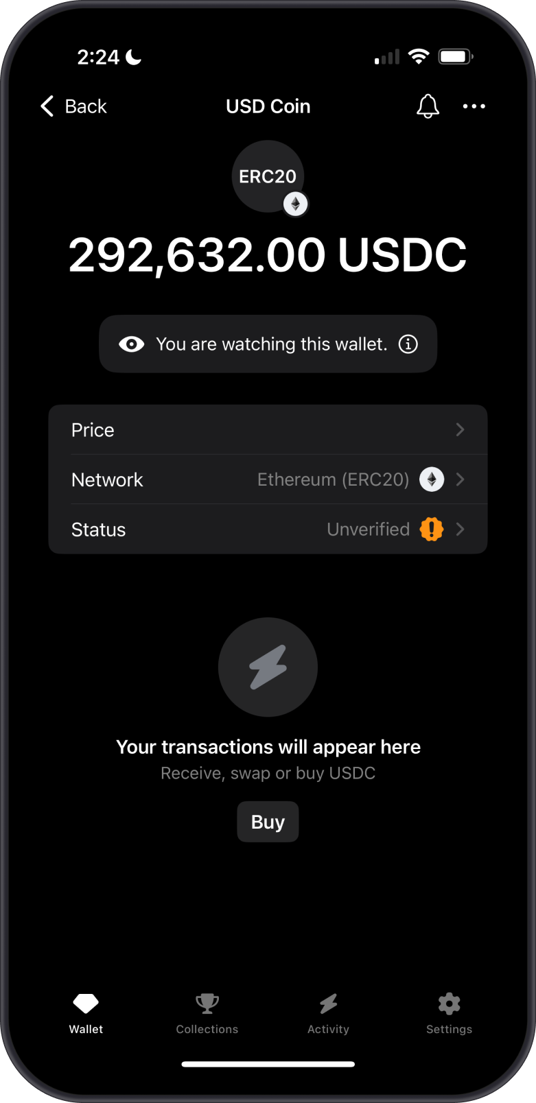 Unverified USDC Token